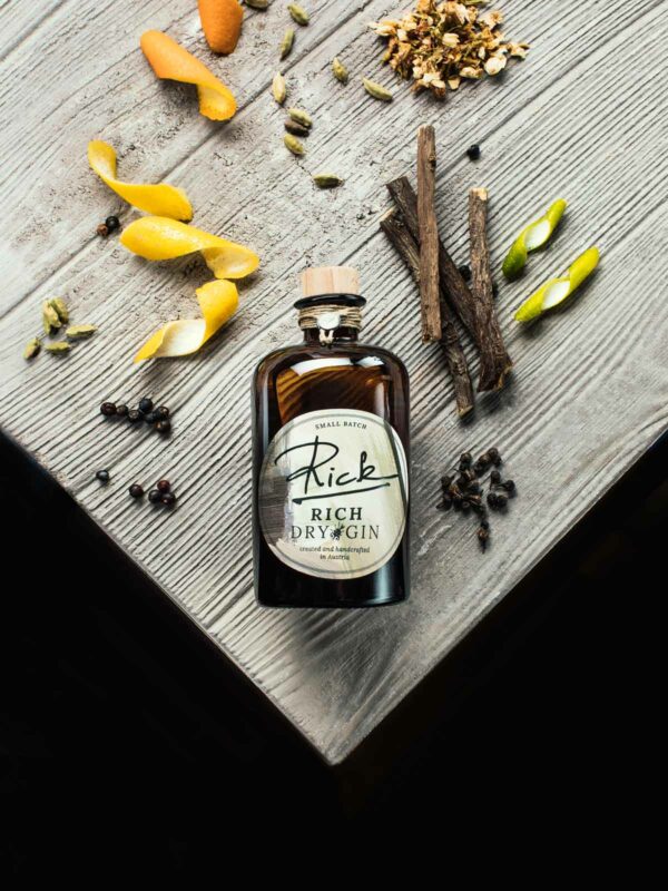 Rick RICH Dry Gin 500ml 40% – Bild 2