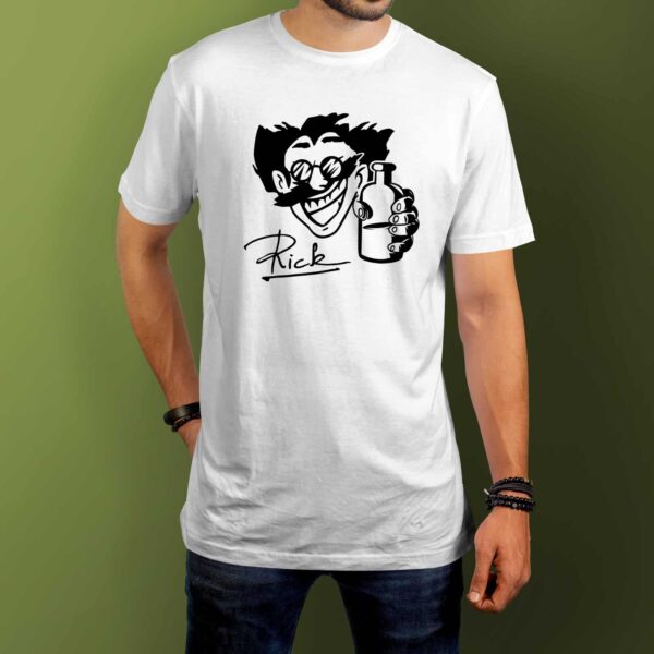 Rick T-Shirt weiss – Bild 2